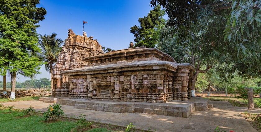 The Lateral view of the famous temple, one of the Varahi devi temples in Kerala, India.