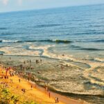 Golden sands and deep water Varkala beach is the perfect place for Scuba diving in Kerala