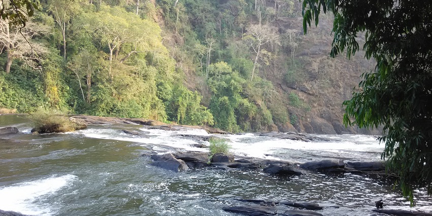 Witness the mesmerising Vazhachal Waterfalls, one of the places to visit in Athirapally.