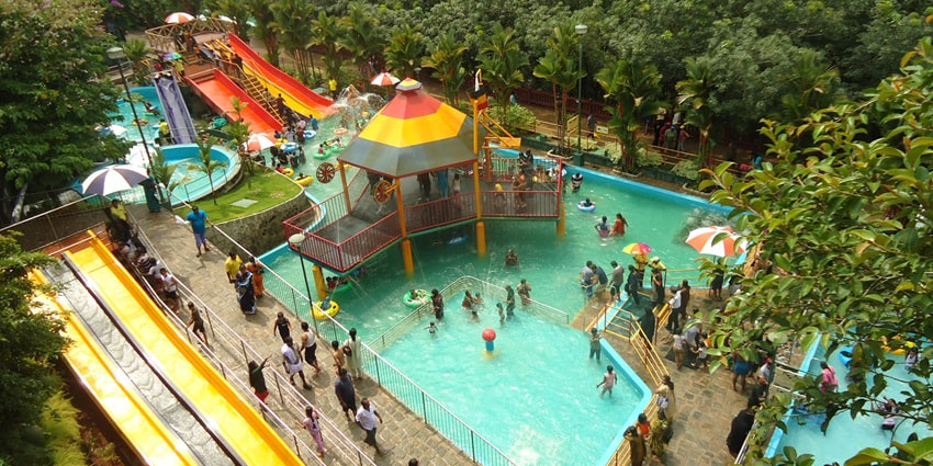 Indulge in the Veegaland water pool in Kochi, as one of the adventurous activities.