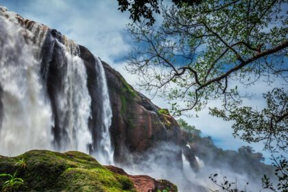 Athirapally Waterfalls in Kerala is one of the most beautiful masterpieces of nature.