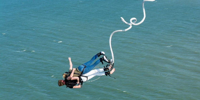 Bungee Jumping is a thrilling adventure that one should try when looking for adrenaline.