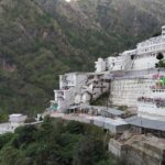 A scenic view of Vaishno Devi which is one of the best places to visit near Katra