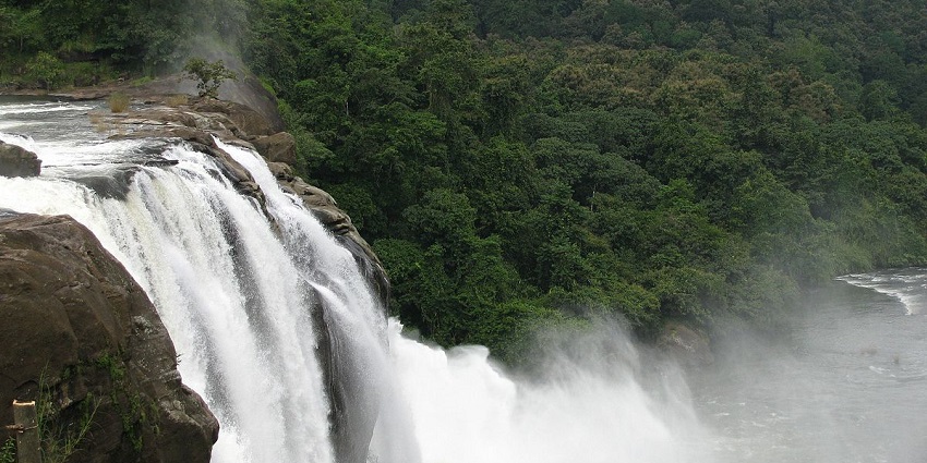 Pandikuzhi Waterfalls is one of the pictorial places to visit near Thekkady, Kerala.