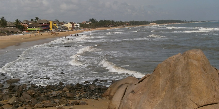 Indulge in water activities for a fascinating experience at Mahabalipuram Beach.