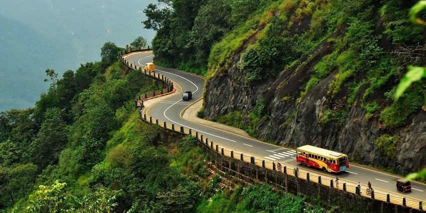 Thamarassery Churam is a mountain pass in Kerala, India across the Western Ghats