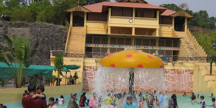 people enjoying at water park