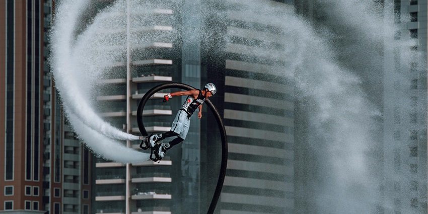 Water Jetpack Ride is one of the most exciting water sports in Dubai for all travellers.
