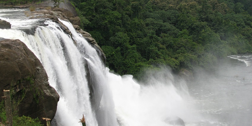 Chapra falls is one of the off-beat yet pleasant places to visit in Thrissur for couples