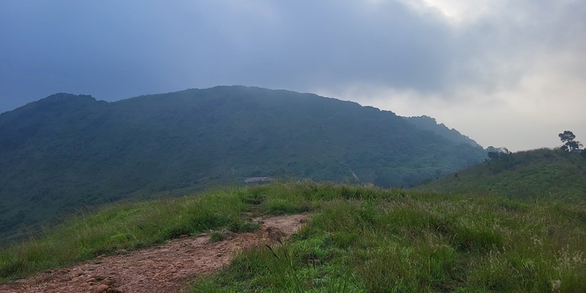Wonderstruck at the majestic views from the top of the viewpoint of Marmala waterfalls