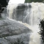 Snap of beautiful waterfall amidst the hill of Kerala - Pathanamthitta Waterfalls