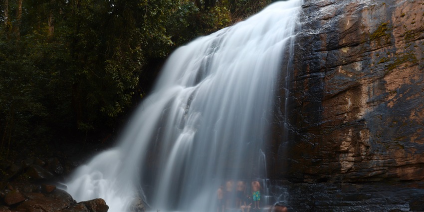 Watch the cascading waterfalls at Coorg, one of the places to visit in January in India