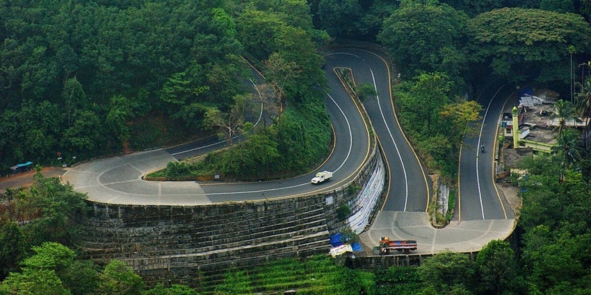 View of Wayanad Churam Thamarassery - best places to visit in india in june with family