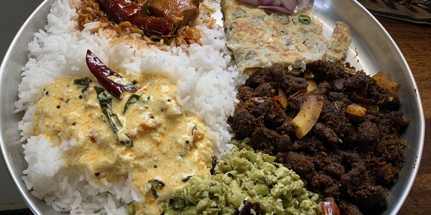 Savour the famous dishes of Kerala, on your visit to Parasurama Temple, Kerala, India.