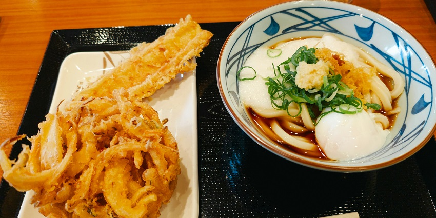 A plate of sea-food served at one of the restaurants near the island