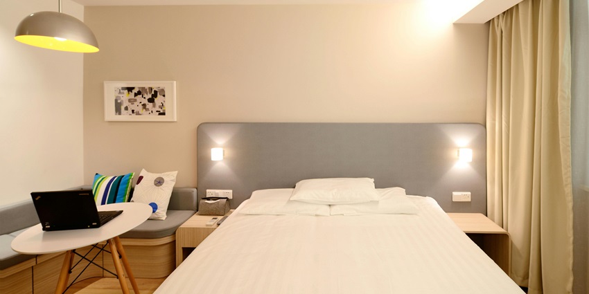 Image of a hotel room near Marmala waterfalls offering a comfortable stay to all visitors