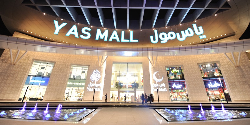 Shopping in Yas Mall with diverse stores - one of the best things to do in Yas Island