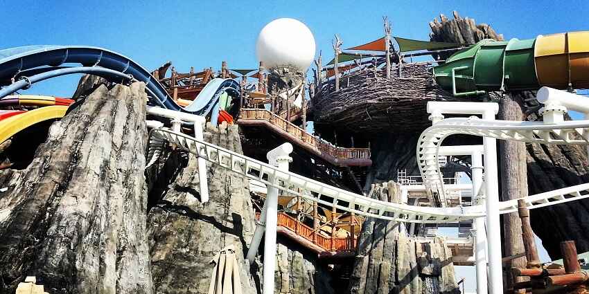 Picturesque Rides of Yas Waterworld - Waterparks in Dubai, UAE