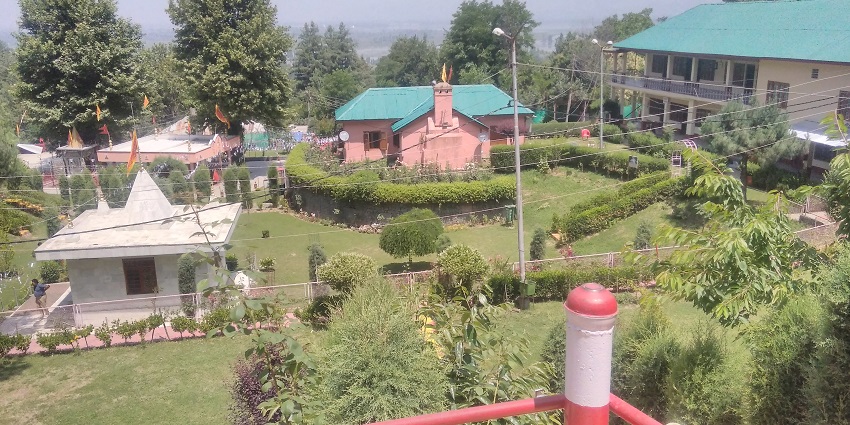 Peaceful Zeashta Devi Shrine nestled in the greenery of Zaethyar, feel the divine blessings.