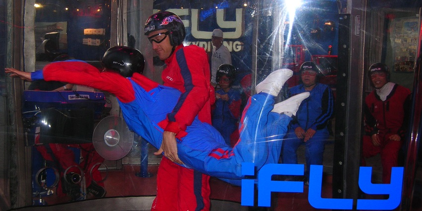 Indulge in the thrill of skydiving in one of the world's largest indoor skydiving tunnels.