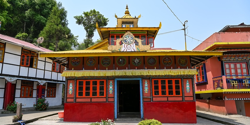 One of the most significant Ravangla Monastery for Bon religion