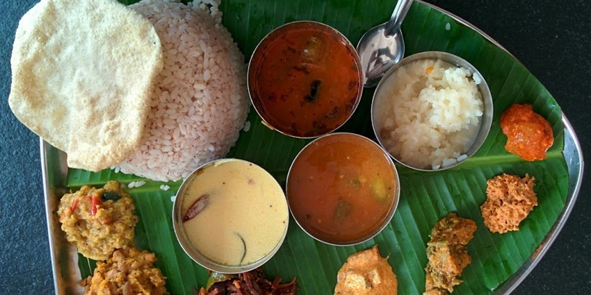 Cherish some delicious local cuisines after visiting the Malanada Temple in Kerala.