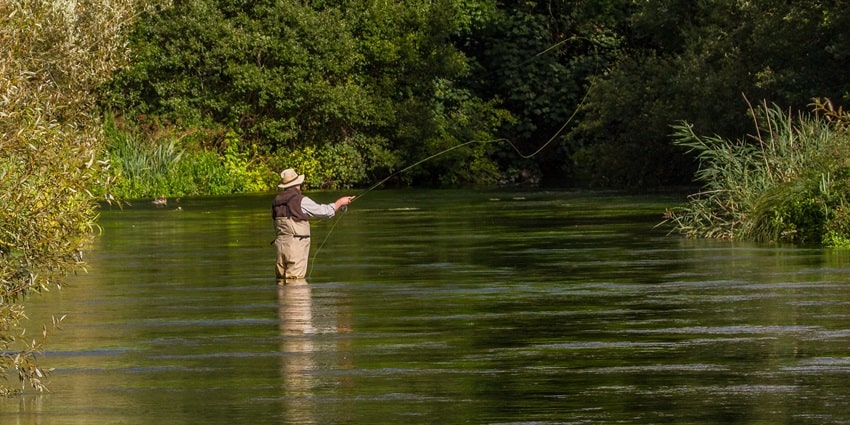 Trout fishing is a very popular activity here taken upon by tourists