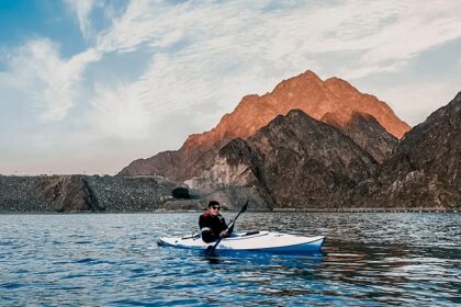 Head to the lake located across the dam for a completely unique adventurous experience.