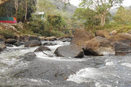 Scenic shores of a picnic place in Karbi Anglong offering a peaceful escape from city life