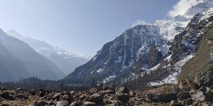 Explore the snow-capped mountains and valleys while exploring the region in December.
