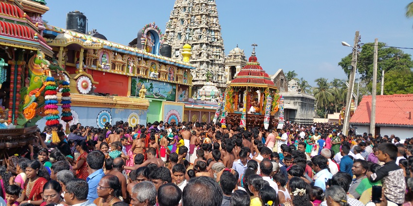 Enjoy the local festivities and celebrations at the temple in Andhra Pradesh