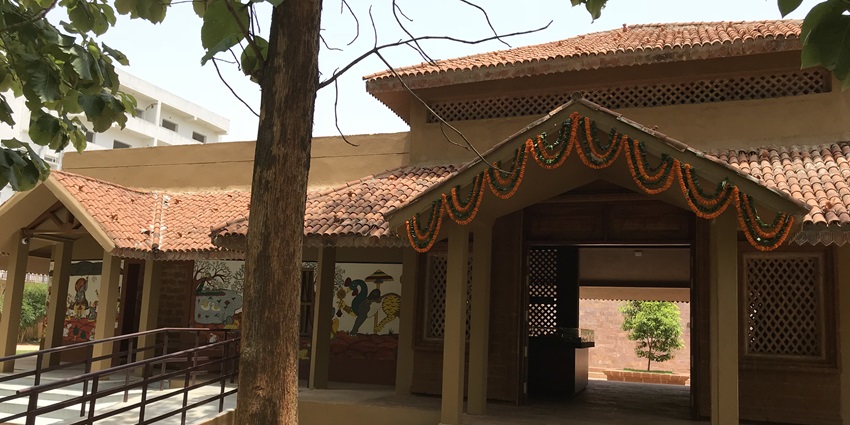 Image of a craft museum hut designed as tribal house - places to visit Pasighat