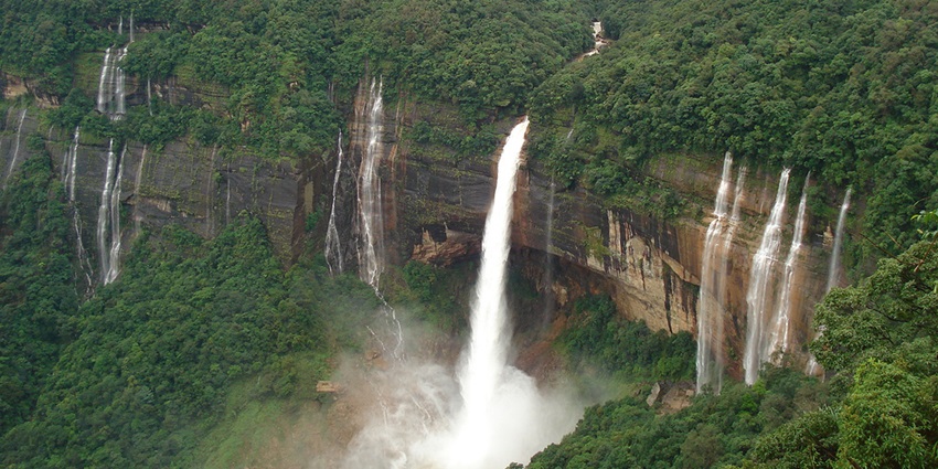 Akashiganga Falls is one of the best waterfalls in Assam to explore for nature lovers.