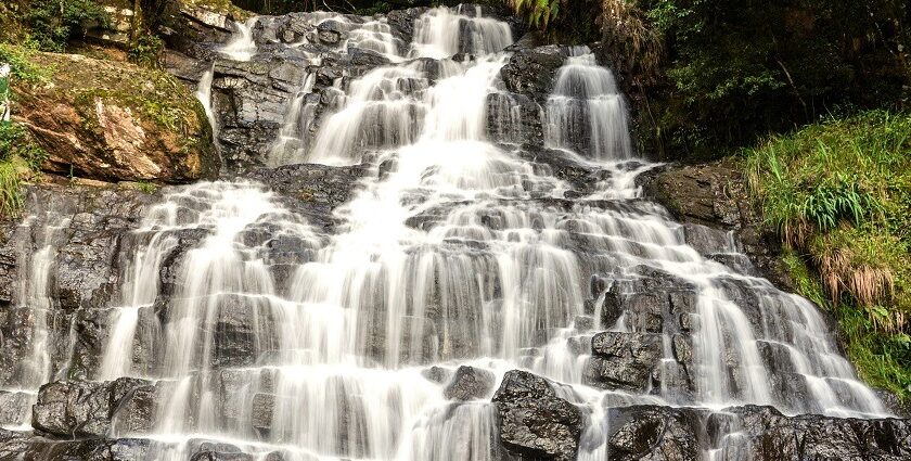 Akashiganga Waterfalls are one of the hidden treasures of nature in Assam.