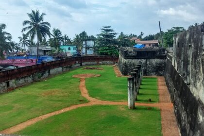 Explore this historical monument located between the backwaters and sea in Kerala.