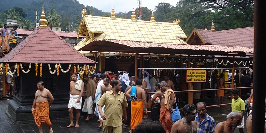 Hop on the Sabarimala traditional trekking path during the summer and winter seasons