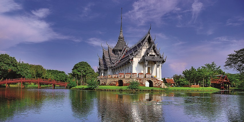 Mesmerising view of the museum, a must visit destination to unveil the Thai traditional lifestyle