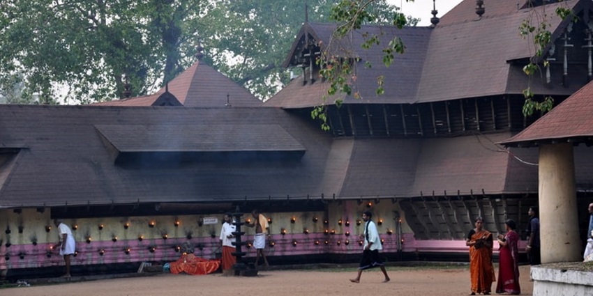 Marvel at the temple’s spectacular traditional architecture mainly comprising woodwork.