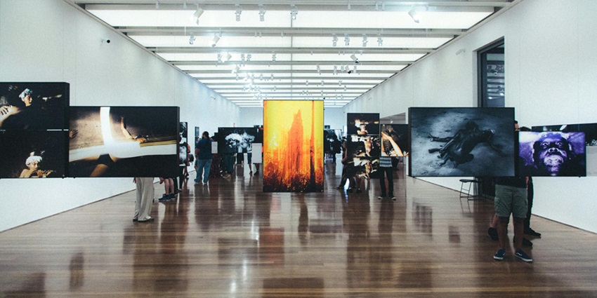 Displaying a range of artworks, including paintings, sculptures - things to do in Imphal