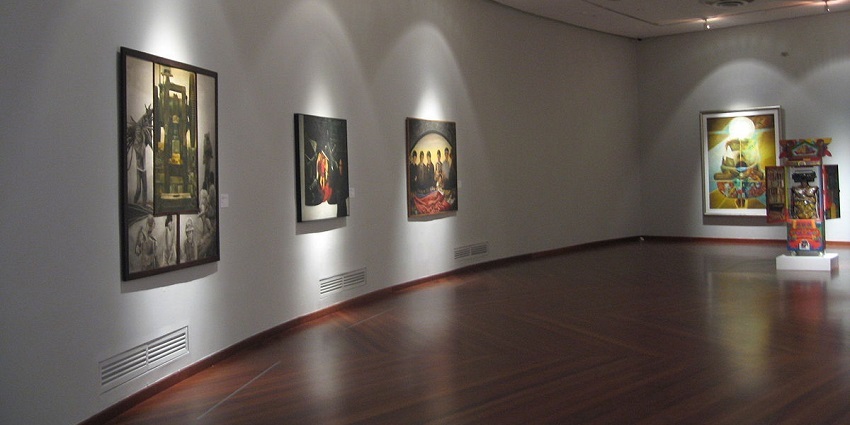 Snapshot from the inside of beautiful art museum—Places to visit in Pattaya with family
