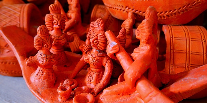 Asharikandi terracotta village is one of the best places to visit around Mahamaya Temple.