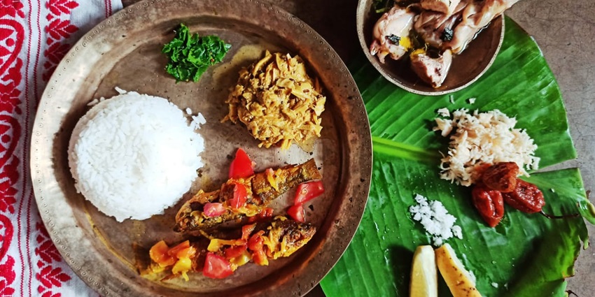 Savour some authentic and tasty Assamese dishes at the restaurants near this temple
