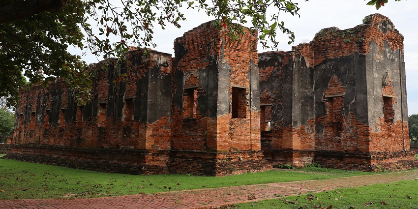 Old world charm of Ayutthaya, one of the best places to visit in Thailand in June.