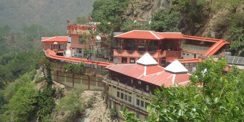 Temple View of Baba Balak Nath Hamirpur - one of the best Himachal Temples to visit