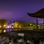 New year parties in Bali often take place at beautiful beaches with the best celebrations.