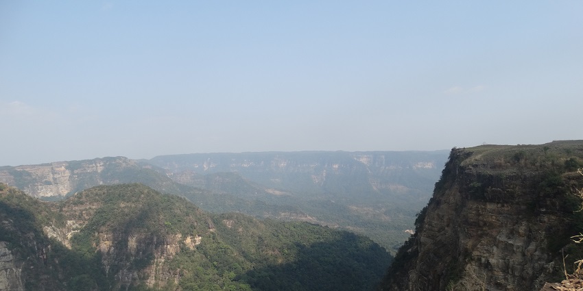 An image of the famous Balpakram National Park with a mystical aura under a dark sky.
