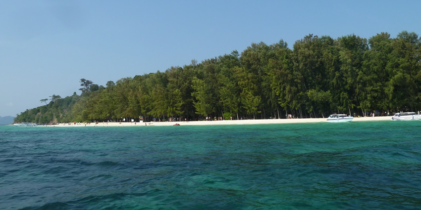 Enjoy snorkelling at Bamboo Island where you can spot coral reefs and abundant marine life