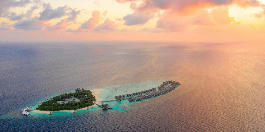 Bandos is one of the best places for travellers to experience water sports such as diving.