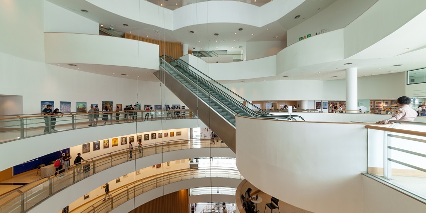 Explore the unique artefacts at Bangkok Art and Culture Centre, in Pathum Wan district.