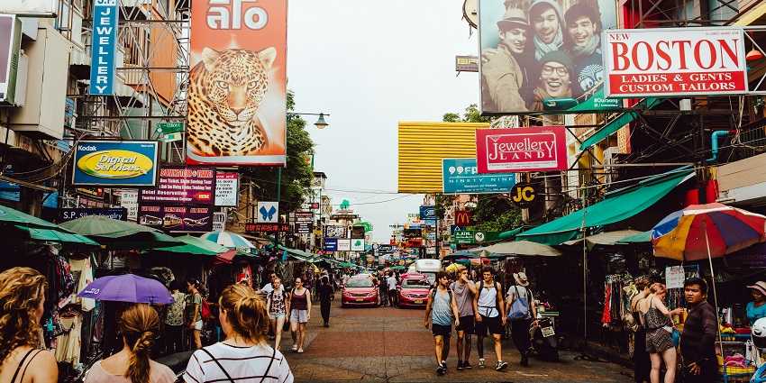 Shopping in markets of Bangkok is one of the best things to do in Thailand in November